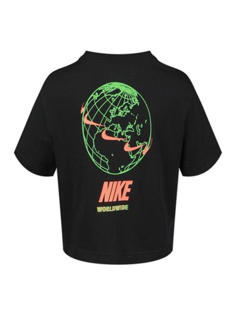 Nike Sportswear Short Round Neck Black CV9170-010