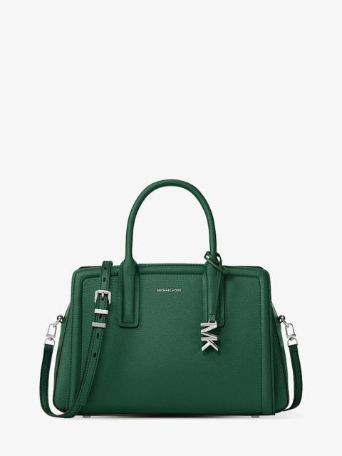 MICHAEL KORS Laila Medium Leather Satchel