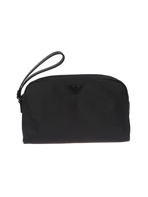 EMPORIO ARMANI Logo nylon beauty-case