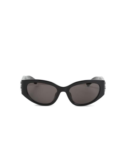 BALENCIAGA geometric-frame sunglasses