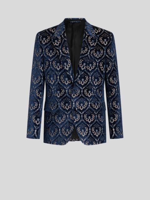 VELVET JACQUARD JACKET