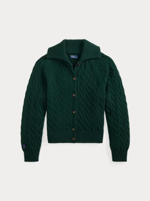 Polo Ralph Lauren Cable-Knit Wool-Cashmere Jacket