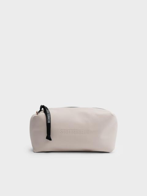 Container Large Wash Bag Light Sand