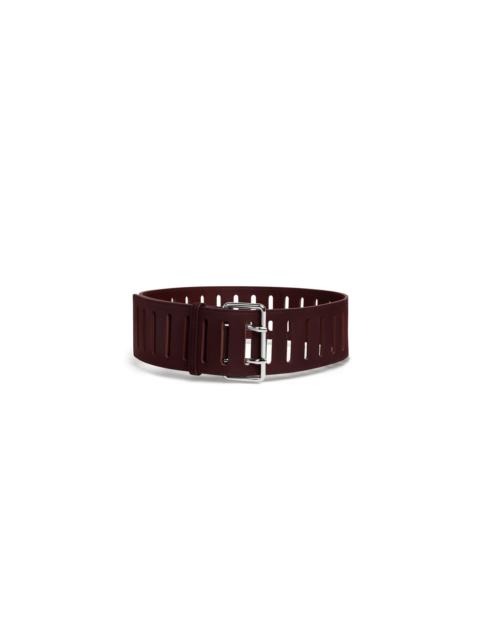 Alaïa RECTANGULAR LARGE BELT IN NUBUCK