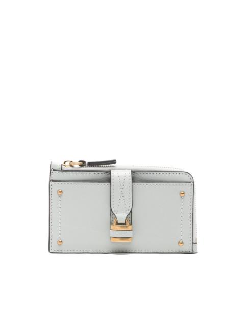 Chloé buckle leather wallet