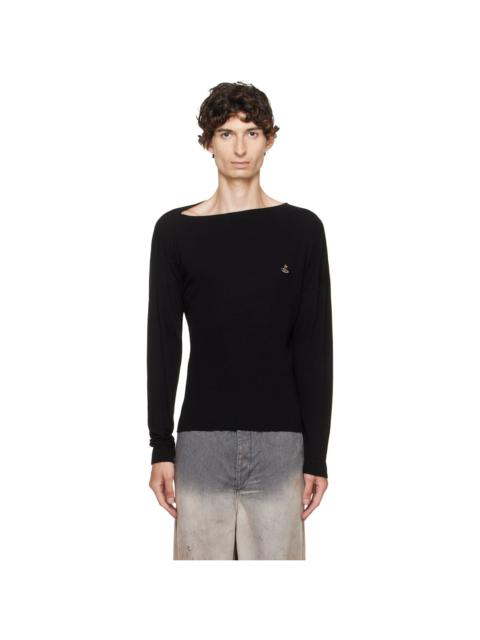 Vivienne Westwood Black Long Sleeve Hebo T-shirt