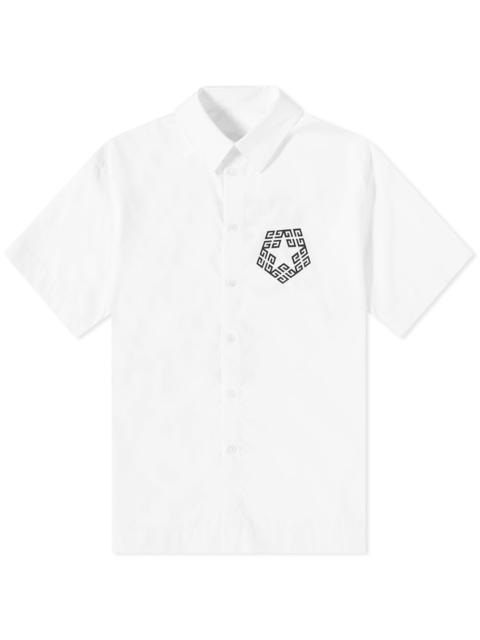 Givenchy Short Sleeve 4G Star Logo Shirt