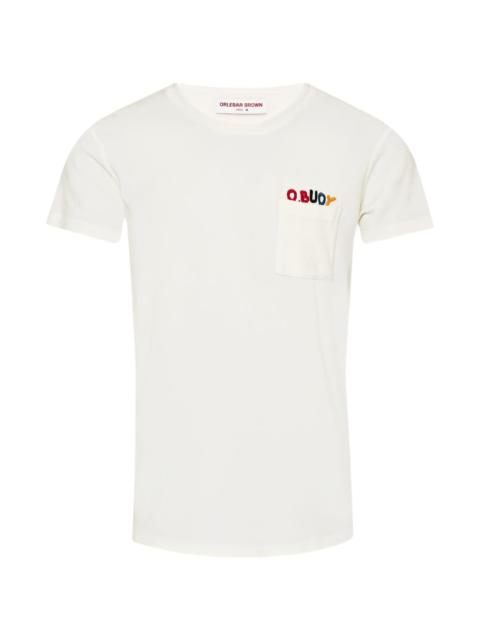 ORLEBAR BROWN chest-pocket embroidered T-shirt