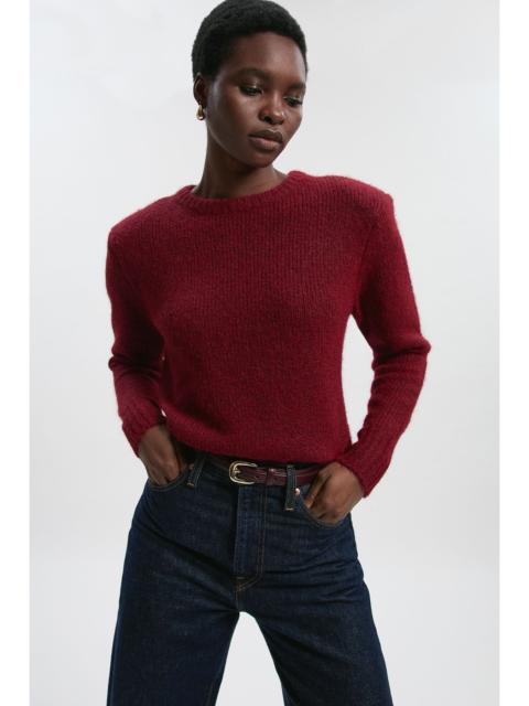 KAREN MILLEN Cosy Knit Crew Neck Jumper