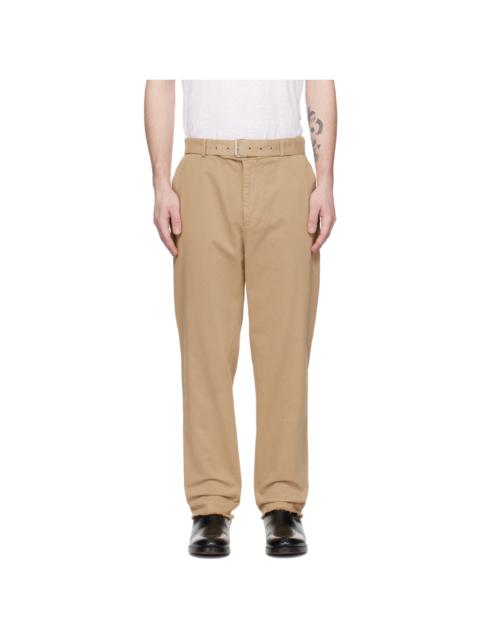 OFFICINE GÉNÉRALE Khaki Owen Trousers