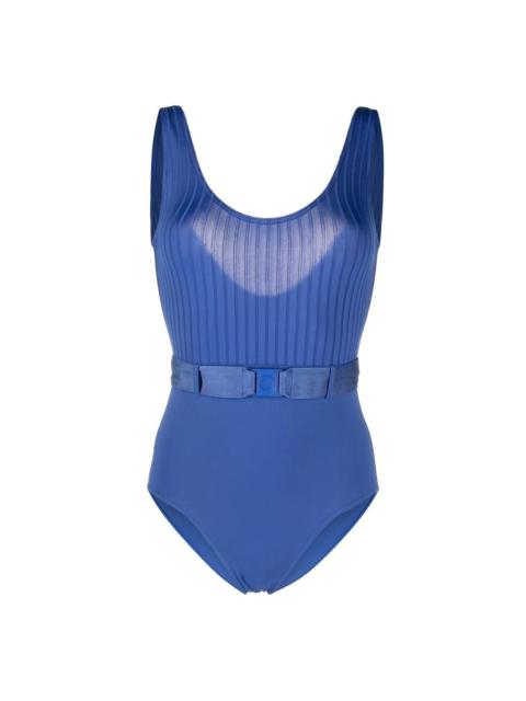 Mezcal belted swimsuit