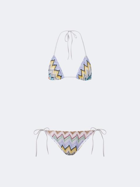 Missoni Zigzag lamé bikini