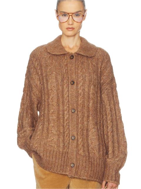 HELSA Jessiah Cable Cardigan