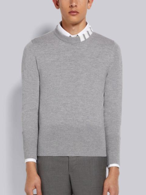 Thom Browne 4-Bar panelled wool jumper