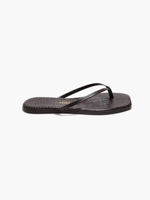 TKEES Square Toe Lily Croc
