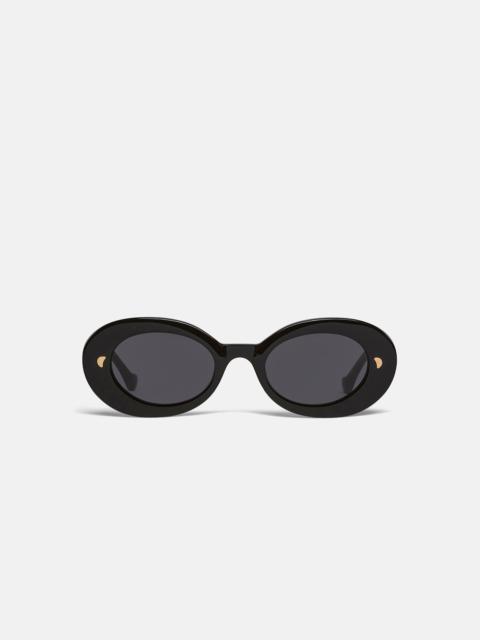 Nanushka Bio-Plastic Oval Sunglasses