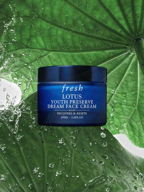fresh lotus youth preserve dream face cream