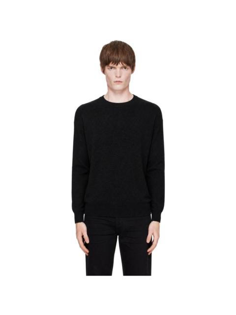 TOM FORD Black Cashmere Crew Neck Sweater