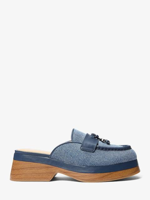 MICHAEL KORS Zoe Denim Mule