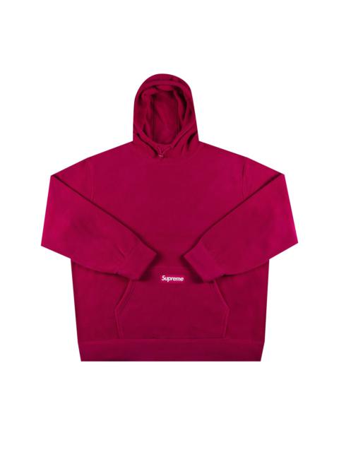 Supreme Polartec Hooded Sweatshirt 'Magenta'