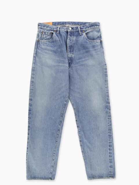KAPTAIN SUNSHINE KAPTAIN SUNSHINE 5P ZIPPER FRONT DENIM PANTS INDIGO VINTAGE WASH