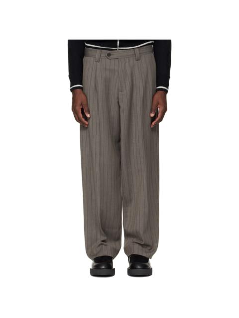 Enfants Riches Déprimés Gray Carrot Leg Trousers