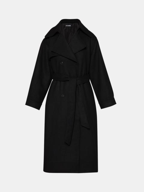 STEVE MADDEN ENORA COAT BLACK
