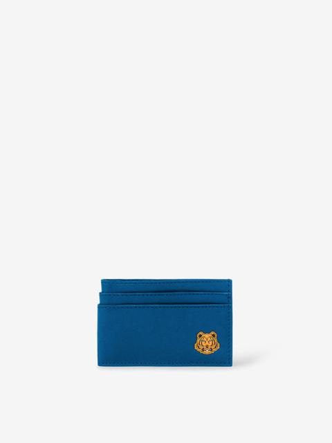 KENZO Tiger Crest leather card holder