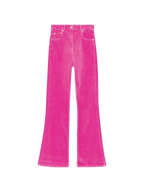 GANNI corduroy organic-cotton blend flared jeans