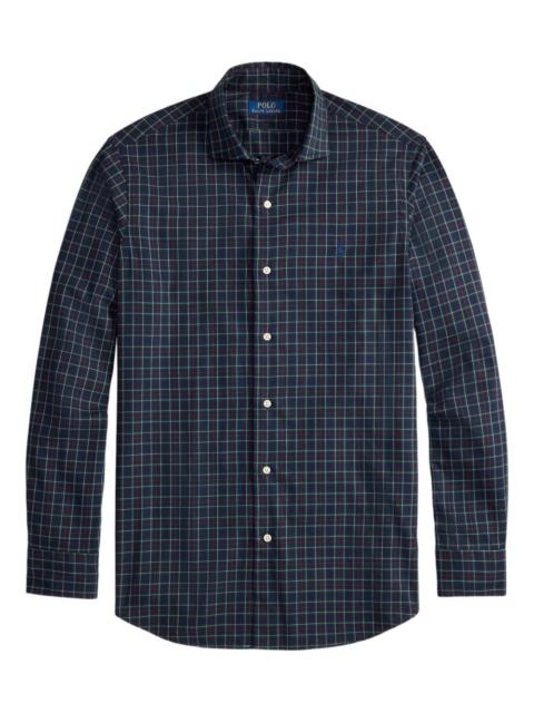 Polo Ralph Lauren twill checked long-sleeve shirt