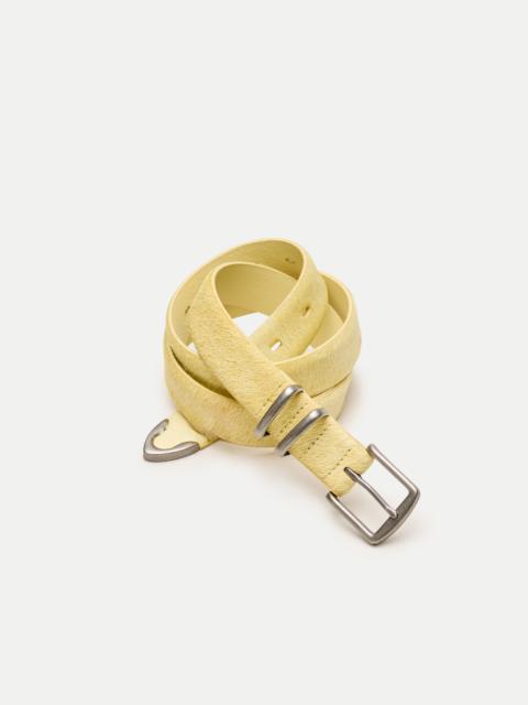 ECKHAUS LATTA Eckhaus Latta x J.Crew calf hair belt