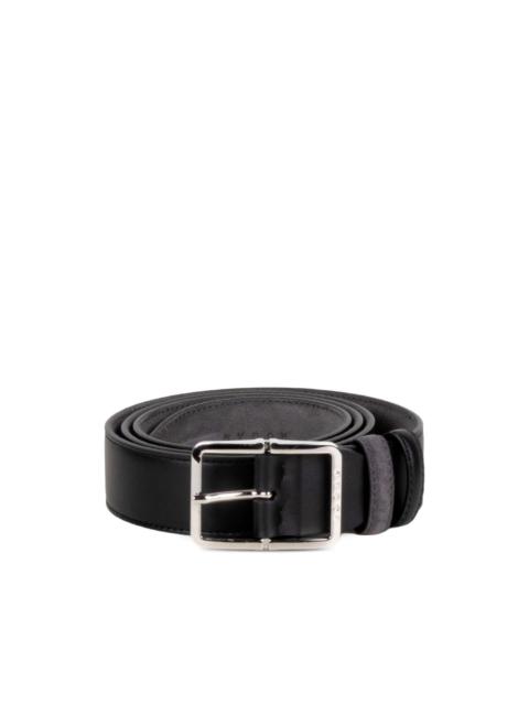 HOGAN buckle-fastening leather belt