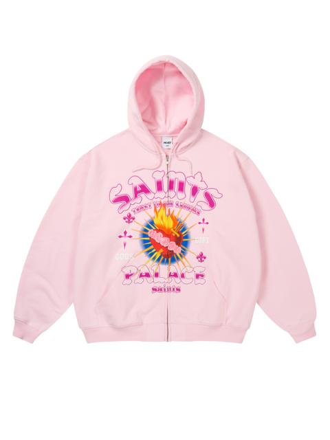 PALACE GODS GIFT ZIP HOOD LUSH FLUSH