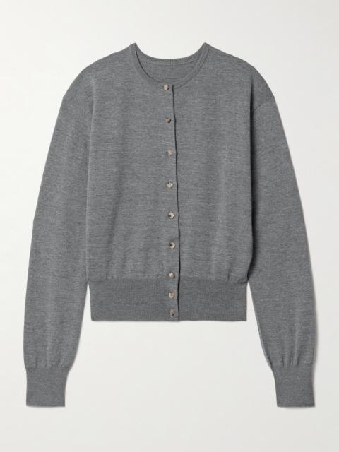 KHAITE Jackie Wool-blend Cardigan