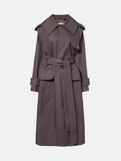 Victoria Beckham Philippa cotton trench coat