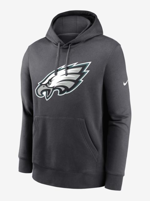 Philadelphia Eagles Club Logo Men's Nike NFL Pullover Hoodie