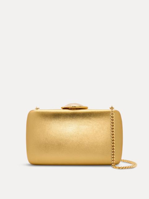 Oscar de la Renta O METALLIC MINAUDIÈRE
