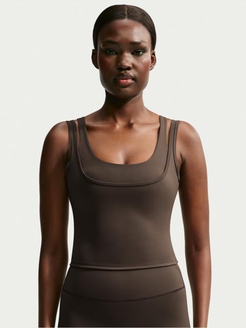 Nike NikeSKIMS Matte Women's Double-Strap Scoop Tank Top