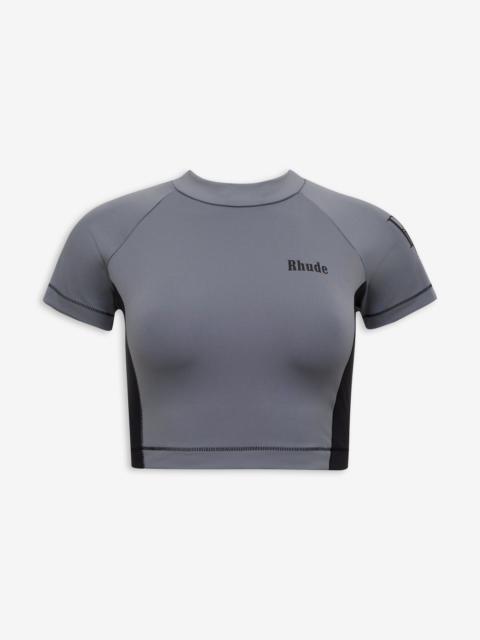 Rhude MOCK NECK SPORTS TEE