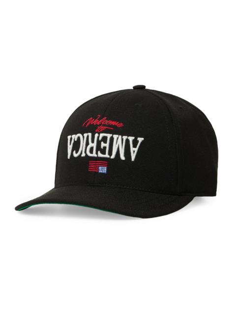 WILLY CHAVARRIA Men's Welcome To America Cap - Black
