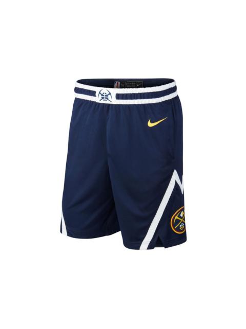 Nike Nike NBA Denver Nuggets Icon Edition Swingman Dri-FIT Shorts Navy/Yellow
