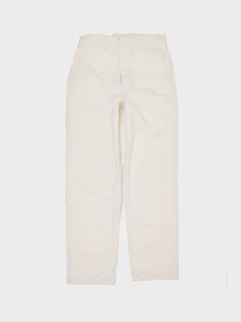 French Work Pants - Ecru