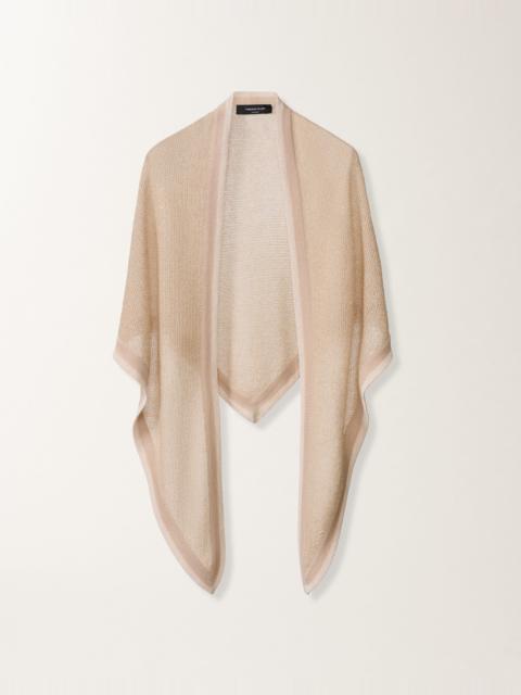 FABIANA FILIPPI Mohair scarf with sequins