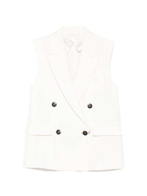 Max Mara Staia double-breasted waistcoat