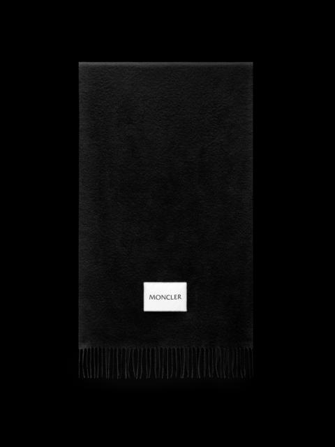 Moncler Wide  Logo Scarf