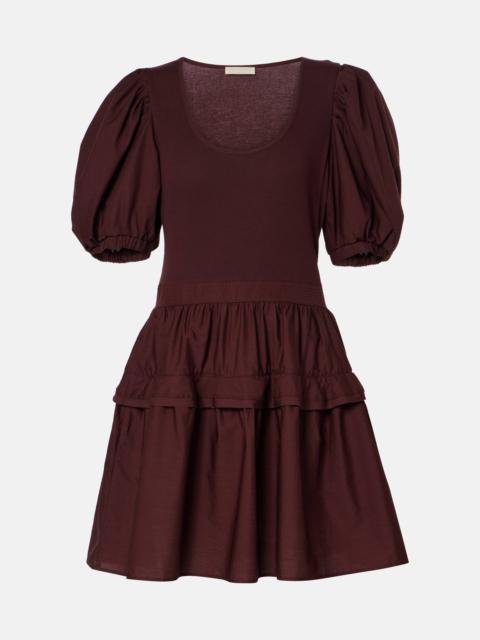 ULLA JOHNSON Tilda puff-sleeve cotton dress