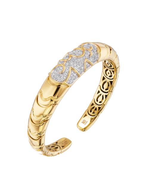Marina B Diamond Onda Bangle Bracelet