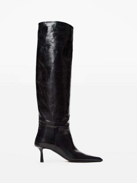 Alexander Wang VIOLA 65 SLOUCH BOOT IN COW LEATHER