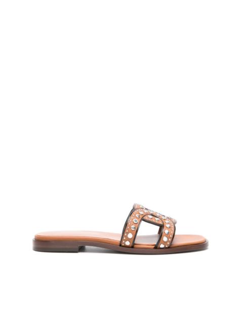 Tod's Kate studded leather sandals