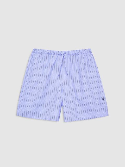 ANINE BING Ramy Short - Blue Stripe